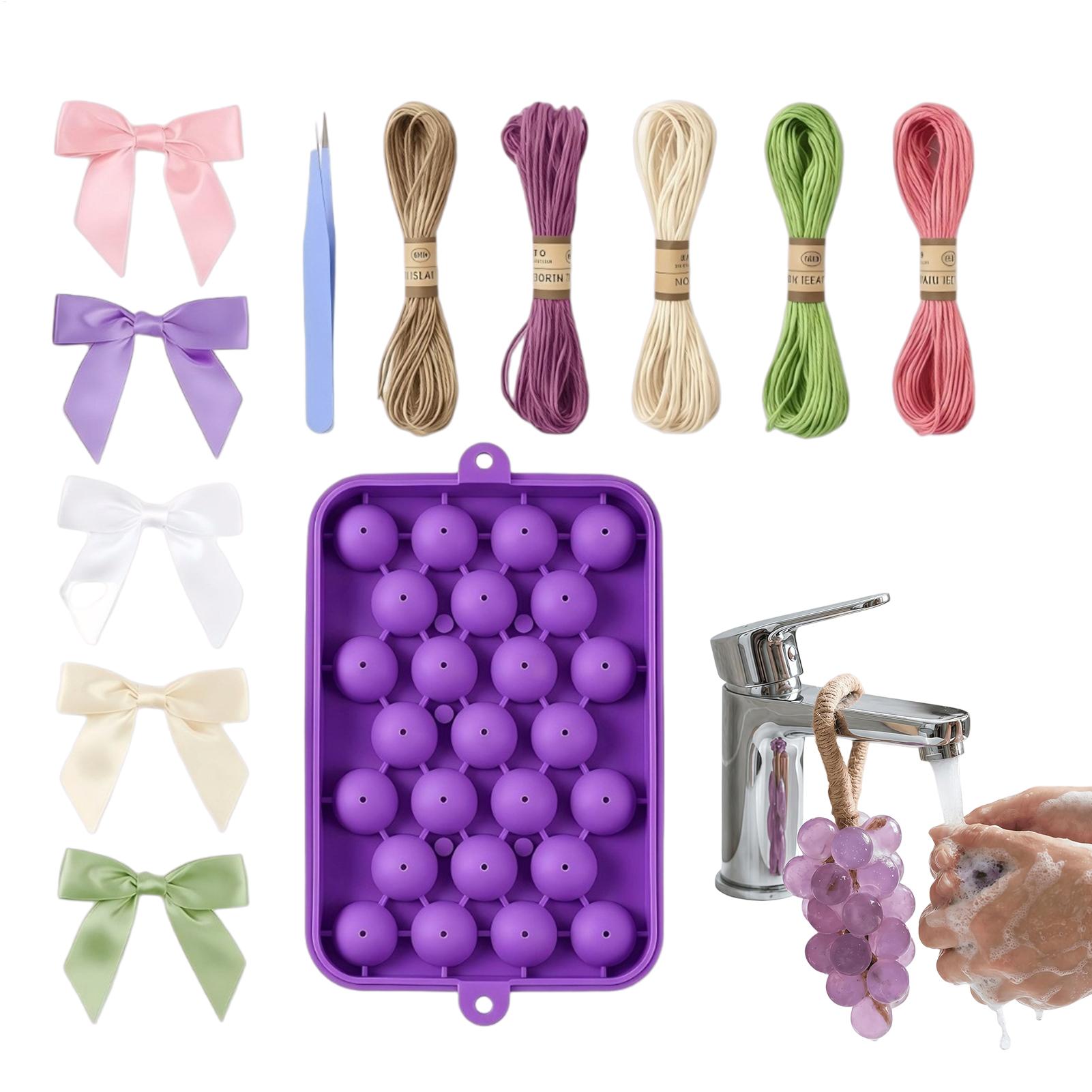 Soap Making Diy Kit - Fruit Soap Making Set with Grape