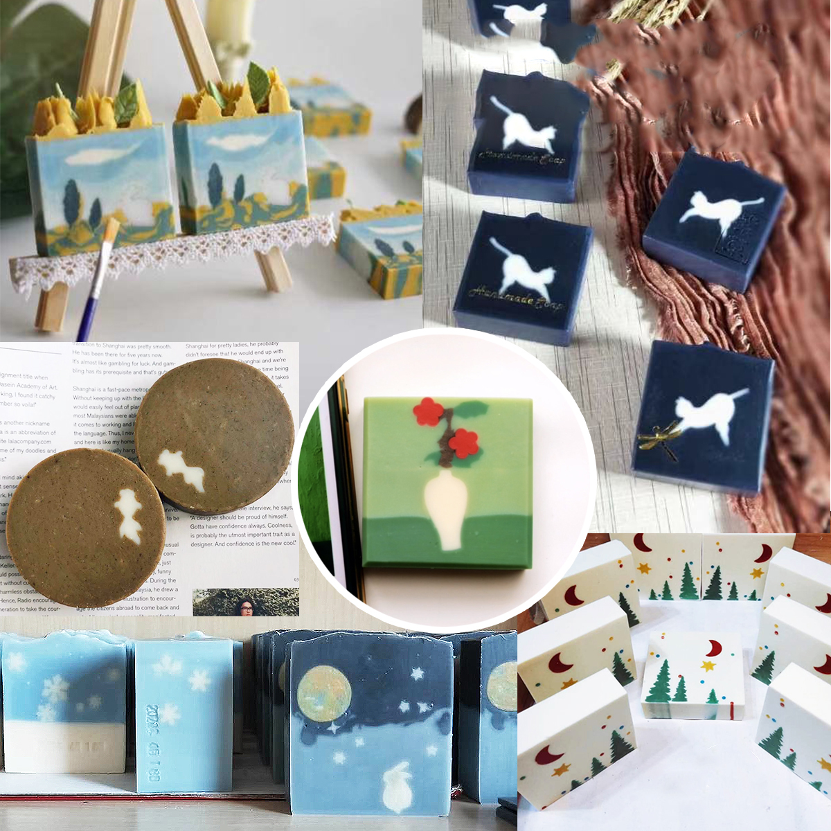 Soap Making Hobby - Cartoon Picture Pattern Disc for Extruder