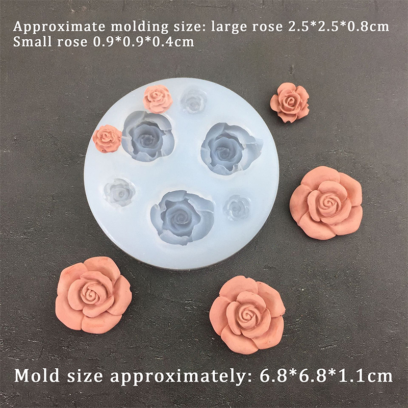 3D Rose Flower Shape Leaf Sili - مراجعة Soap Making Workshop وسعره
