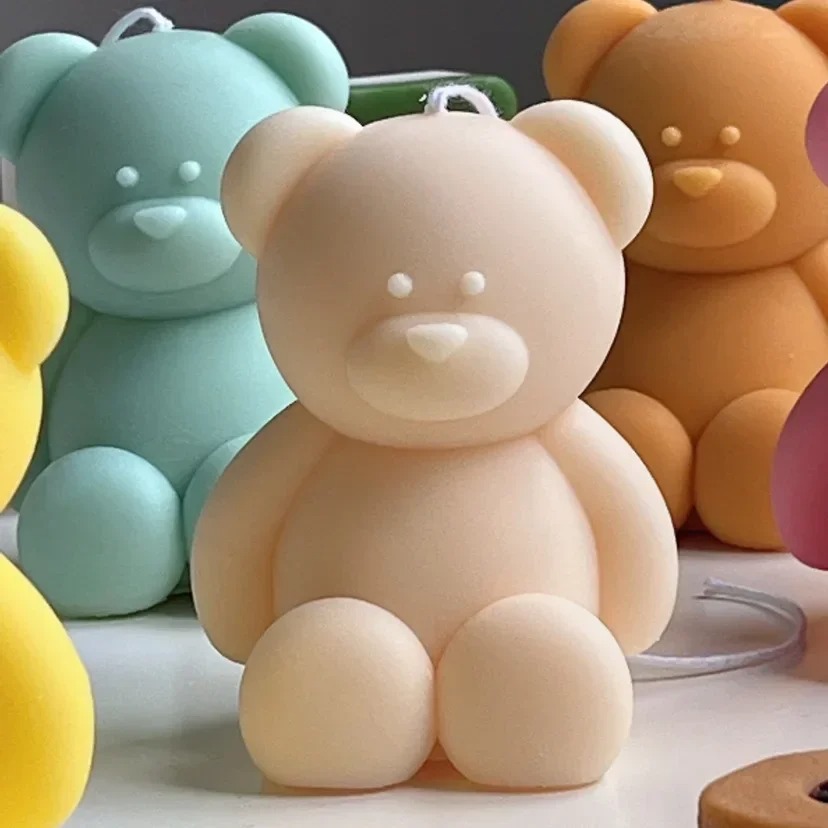 3D Cute Cartoon Bear Silicone  - مراجعة Soap Making Diy Kit وسعره