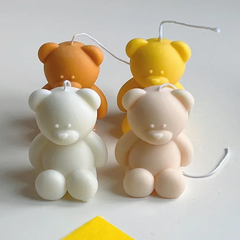 3D Cute Cartoon Bear Silicone  - مراجعة Soap Making Diy Kit وسعره