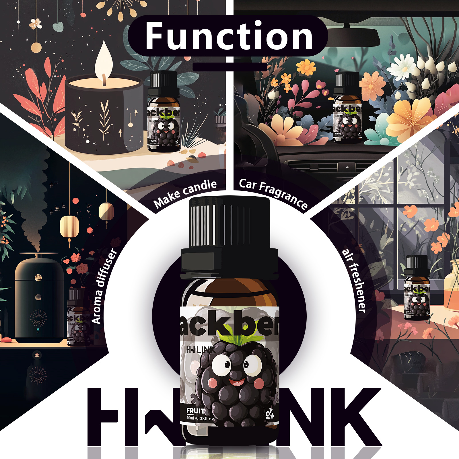 Blackberry Essential Oil Black - مراجعة Soap Making Oils وسعره
