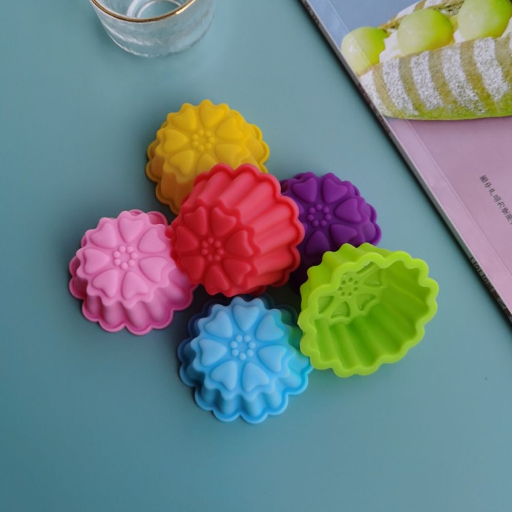 Cute 5cm Flower Silicone Cake  - مراجعة Soap Making Workshop وسعره
