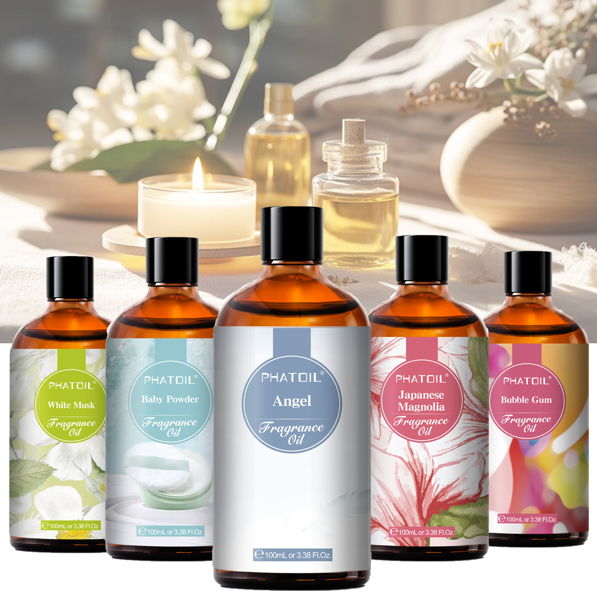 PHATOIL 100ml Aroma Fragrance  - مراجعة Soap Making Oils وسعره