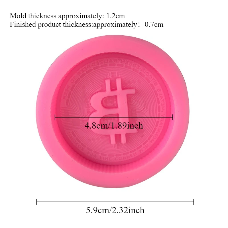 1/3pcs Currency Logo Soap Sili - مراجعة Soap Making Workshop وسعره