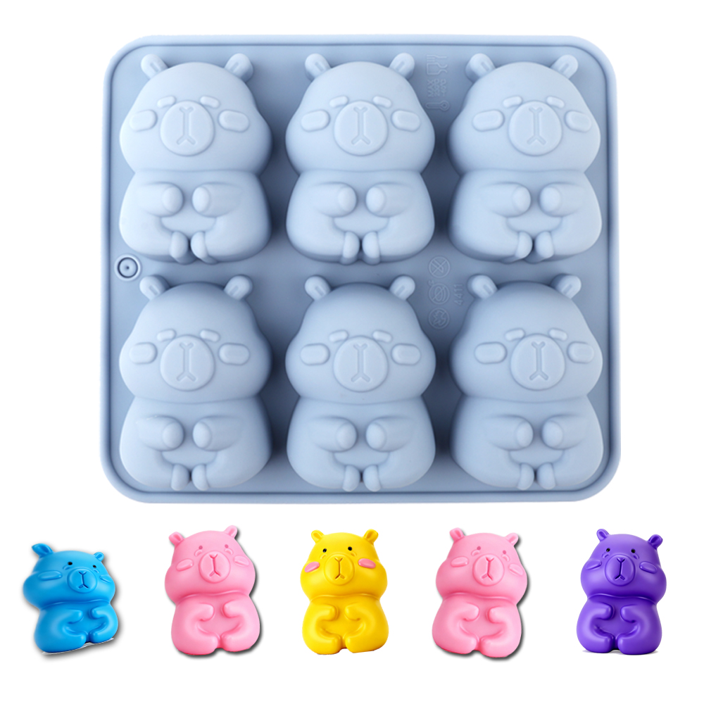 1 Silicone Cake Mold in the Sh - مراجعة Soap Making Tray وسعره