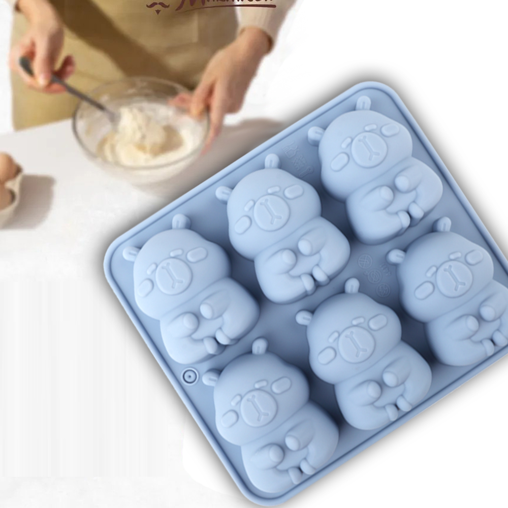 1 Silicone Cake Mold in the Sh - مراجعة Soap Making Tray وسعره