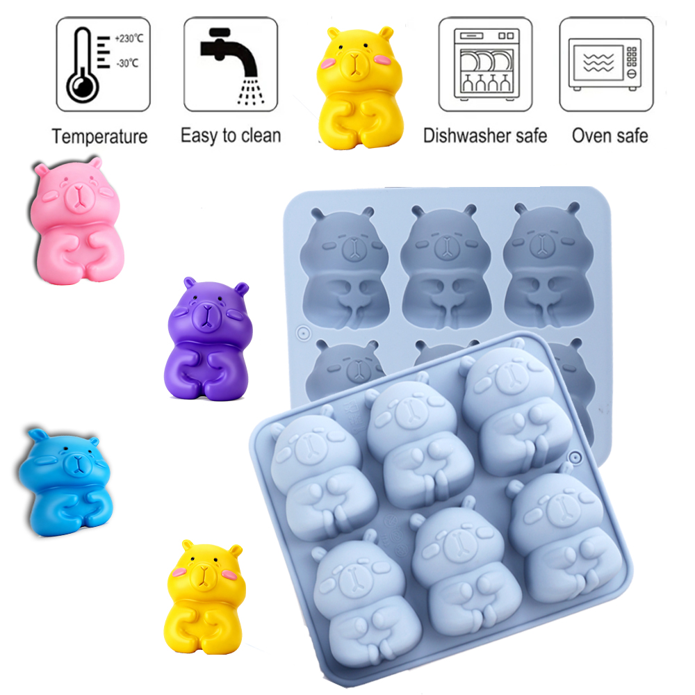 1 Silicone Cake Mold in the Sh - مراجعة Soap Making Tray وسعره