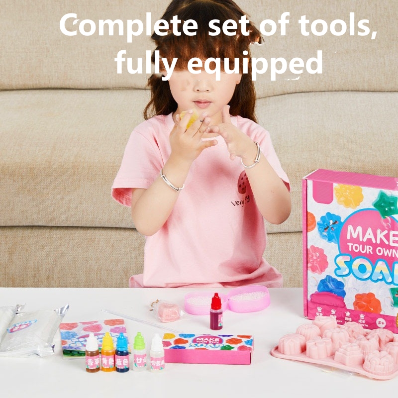 DIY Handmade Soap Crystal Soap - مراجعة Soap Making Diy Kit وسعره