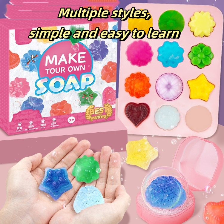 DIY Handmade Soap Crystal Soap - مراجعة Soap Making Diy Kit وسعره