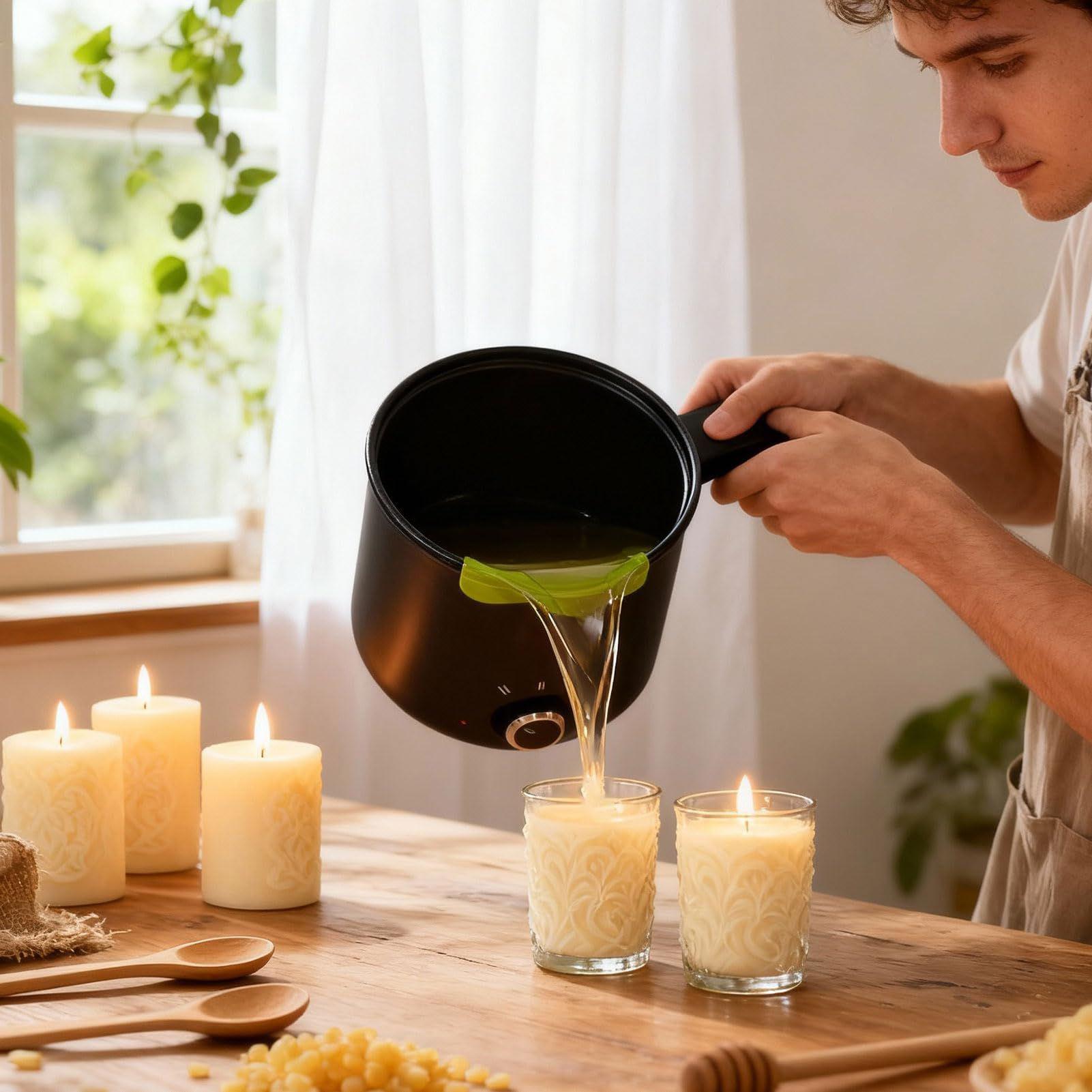 Candle Wax Melting Pot 1.5L La - مراجعة Soap Making Ideas وسعره