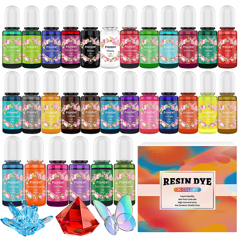 DIY Epoxy Resin Pigment Kit Ca - مراجعة Soap Making Ideas وسعره