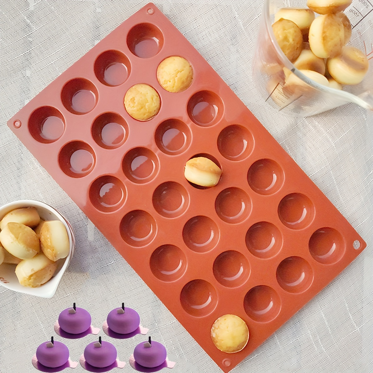 Silicone Cylinder Mold for Fre - مراجعة Soap Making Tray وسعره