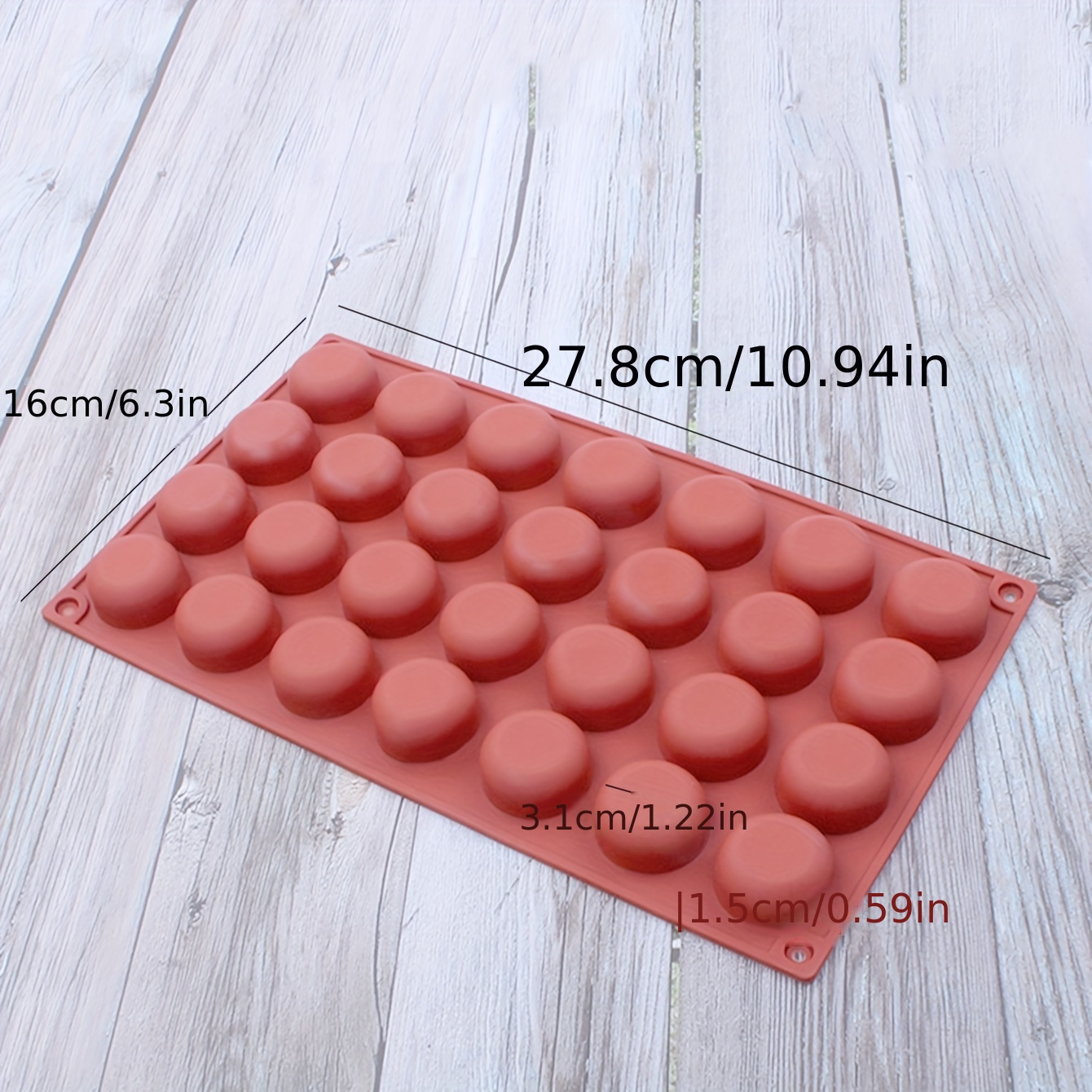Silicone Cylinder Mold for Fre - مراجعة Soap Making Tray وسعره