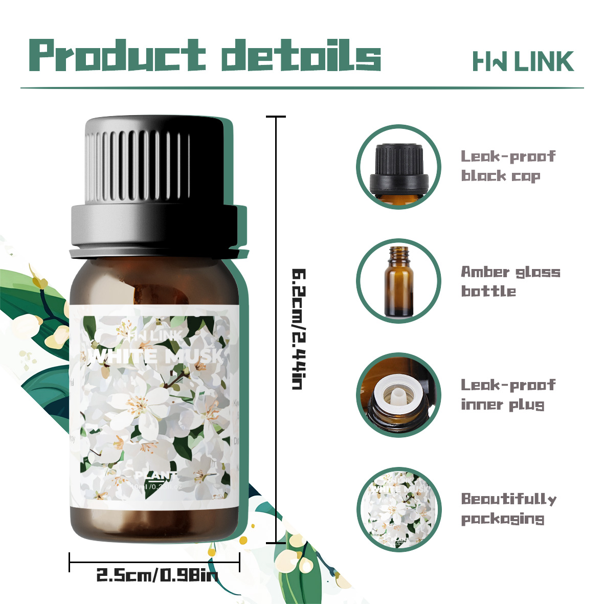 White Musk Essential Oils 10ml - مراجعة Soap Making Oils وسعره