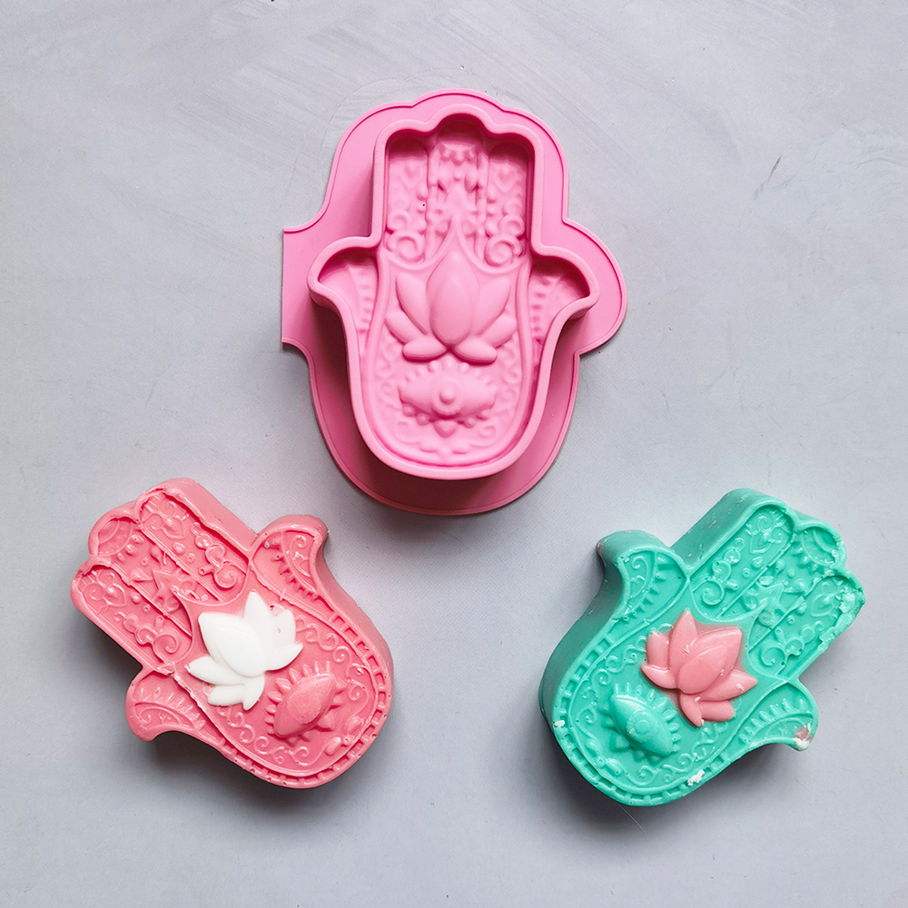 2/4pcs Silicone Soap Molds DIY - مراجعة Soap Making Ideas وسعره