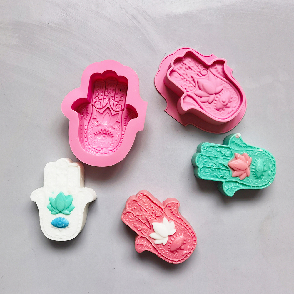 2/4pcs Silicone Soap Molds DIY - مراجعة Soap Making Ideas وسعره