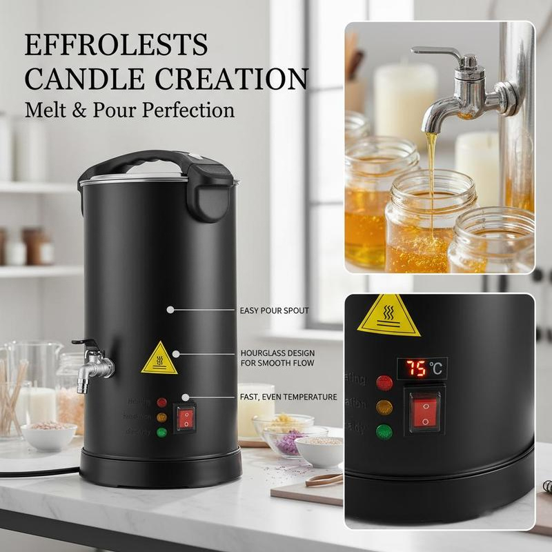 Candle Melting Machine 5.3 Qts - مراجعة Soap Making Hobby وسعره