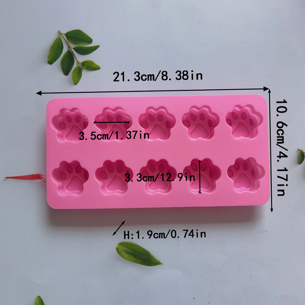 Cat Claw Shape Chocolate Silic - مراجعة Soap Making Tray وسعره