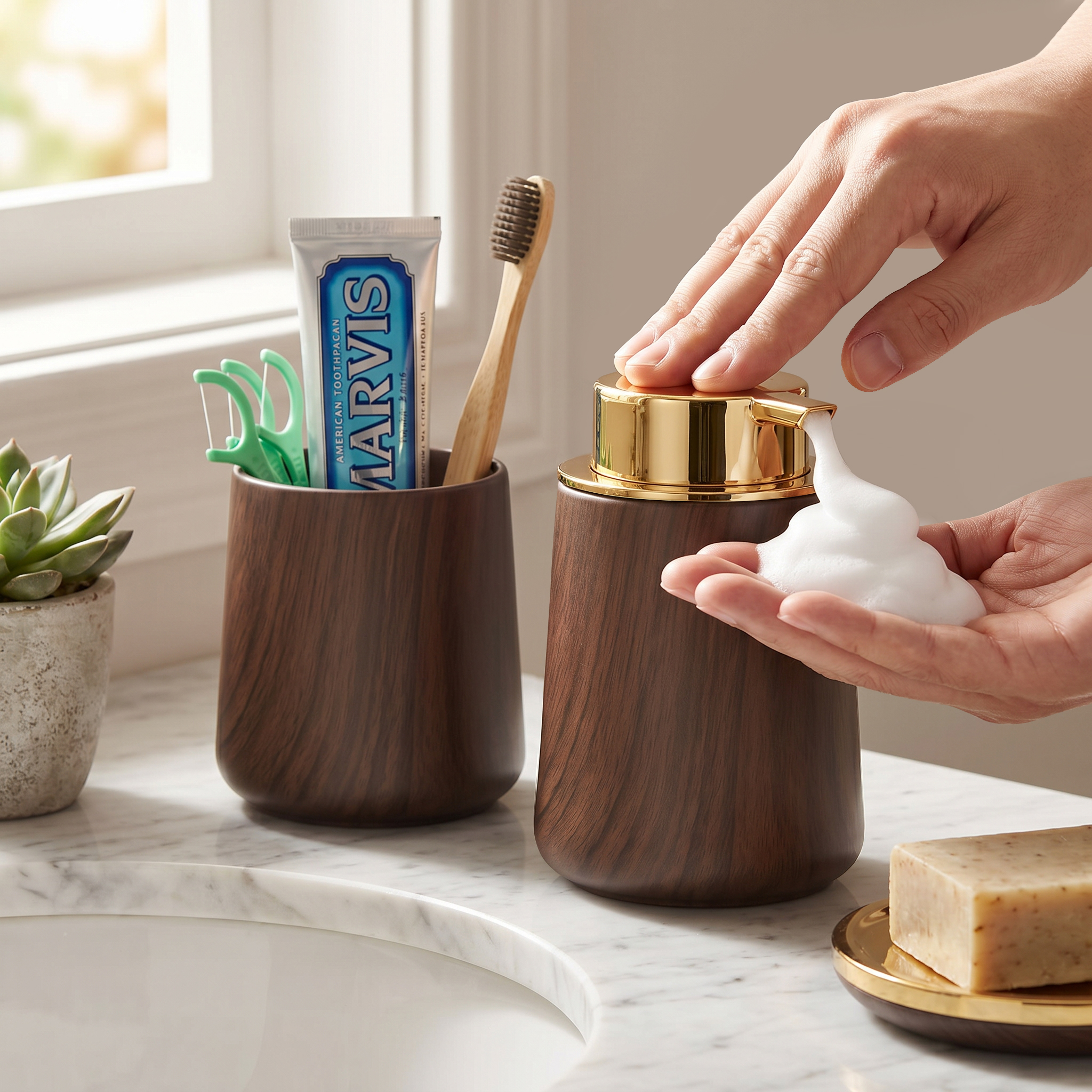 Bathroom Accessories Set, Refi - مراجعة Soap Making Tray وسعره