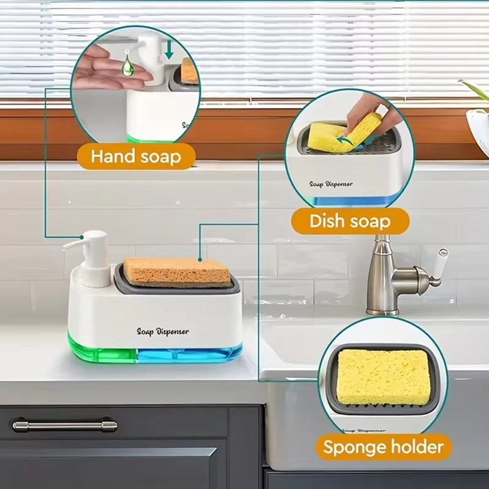 3-in-1 Hand And Dish Soap Disp - مراجعة Soap Making Tray وسعره