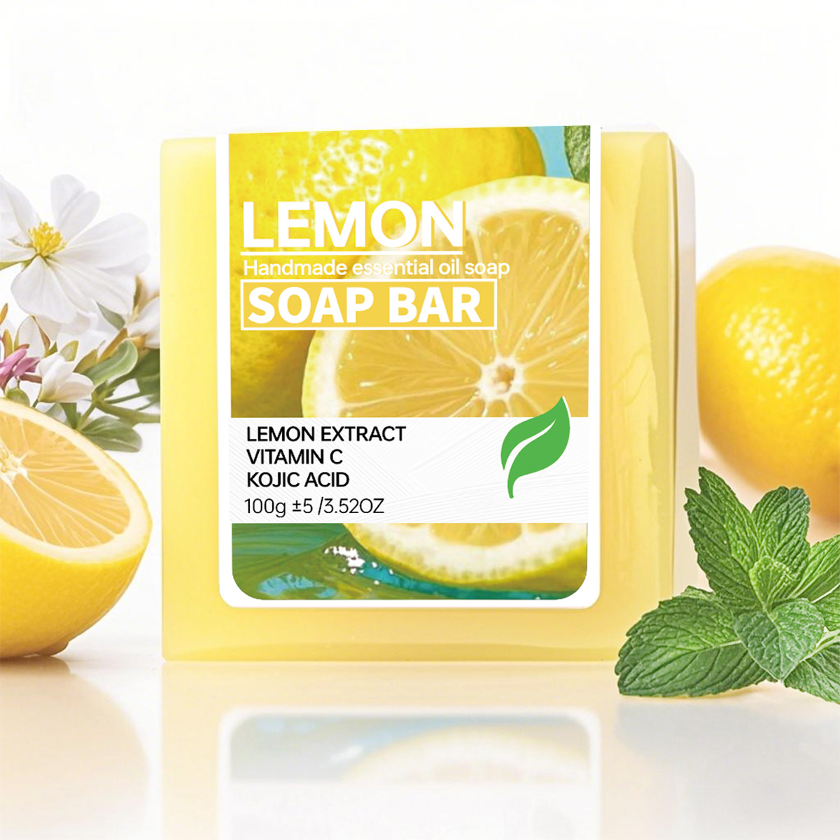 Lemon essential oil soap, vita - مراجعة Soap Making Oils وسعره