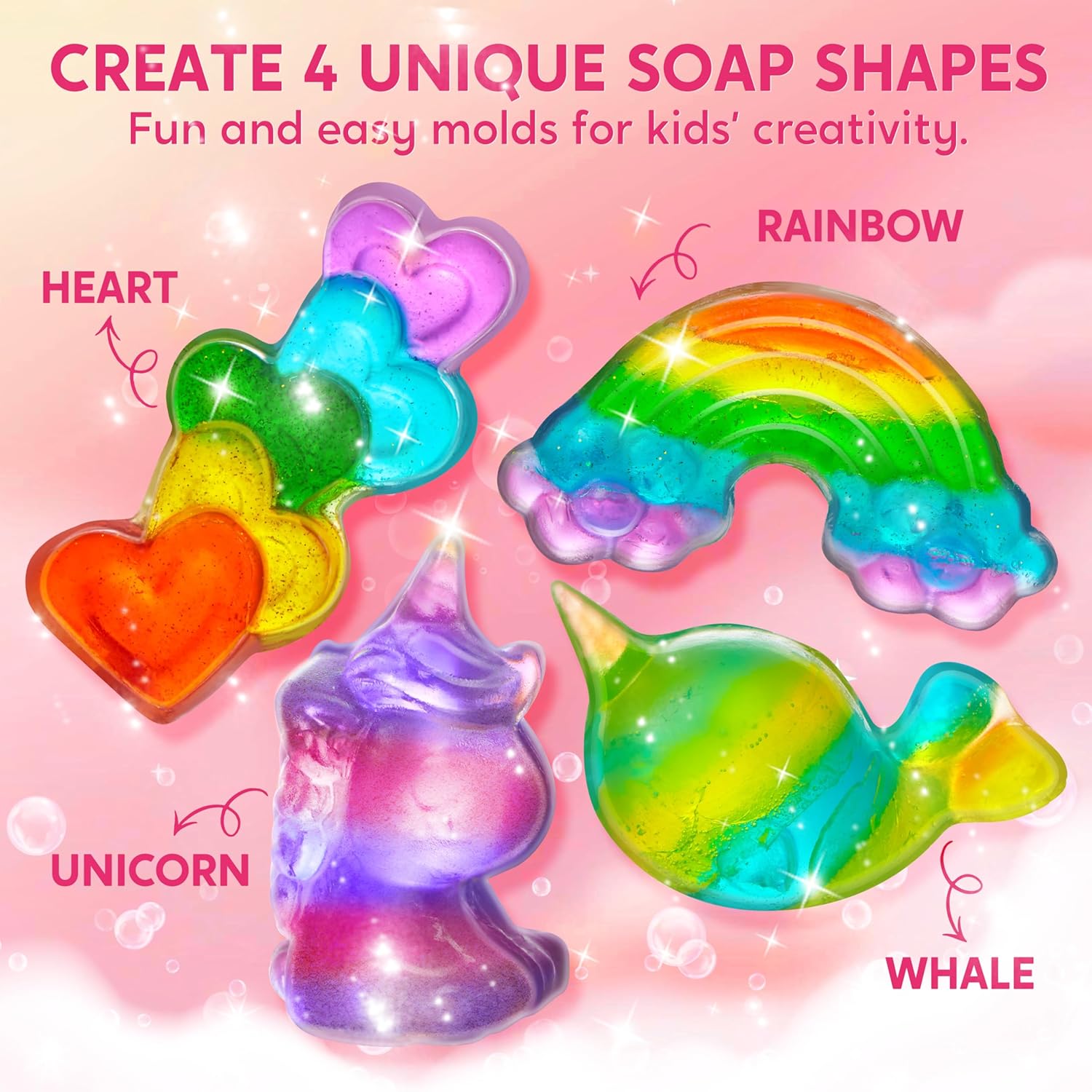 JOYFY Unicorn Soap Making Kit  - مراجعة Soap Making Ideas وسعره