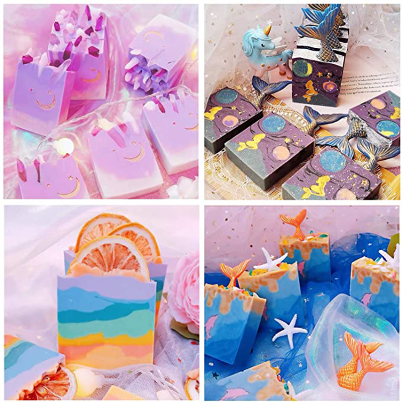 Silicone Soap Molds Kit Flexib - مراجعة Soap Making Diy Kit وسعره