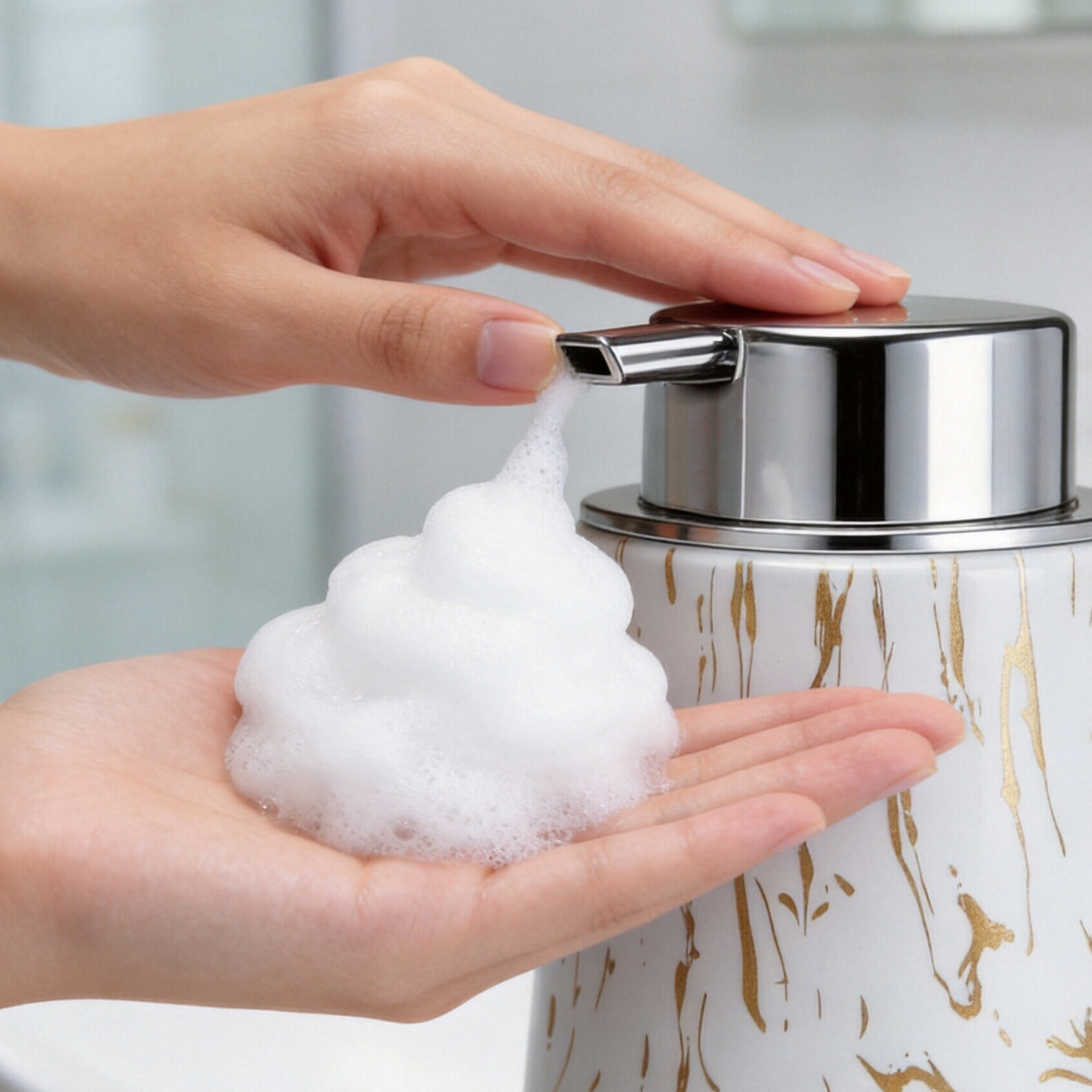 Elegant Bathroom Foam Soap Dis - مراجعة Soap Making Tray وسعره