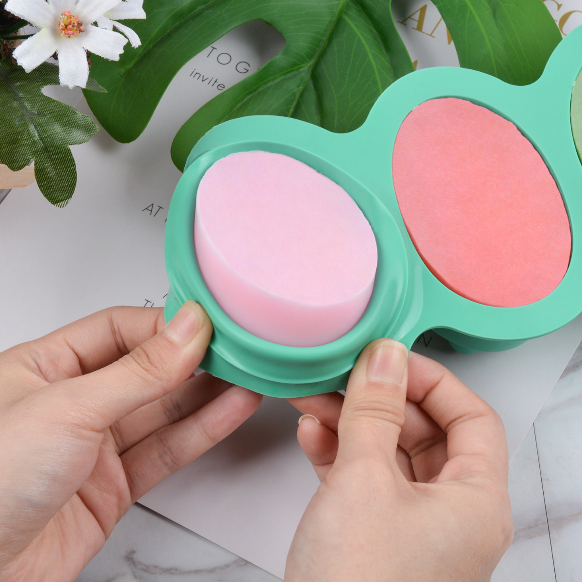 4 Hole Oval Massage Soap Silic - مراجعة Soap Making Ideas وسعره