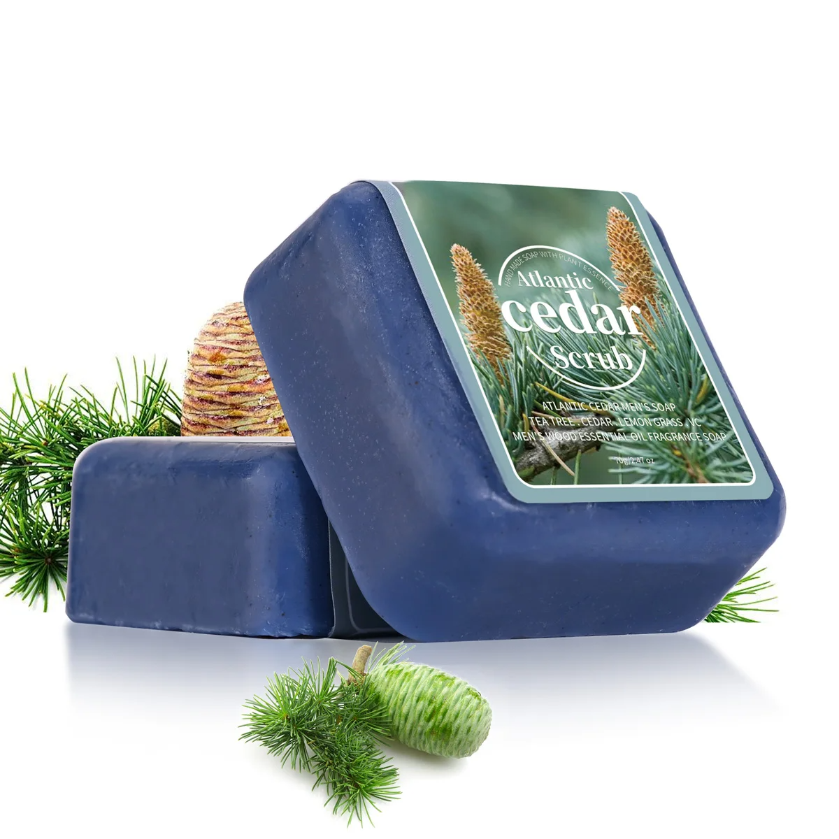 Men's Cedar Essential Oil Soap - مراجعة Soap Making Oils وسعره