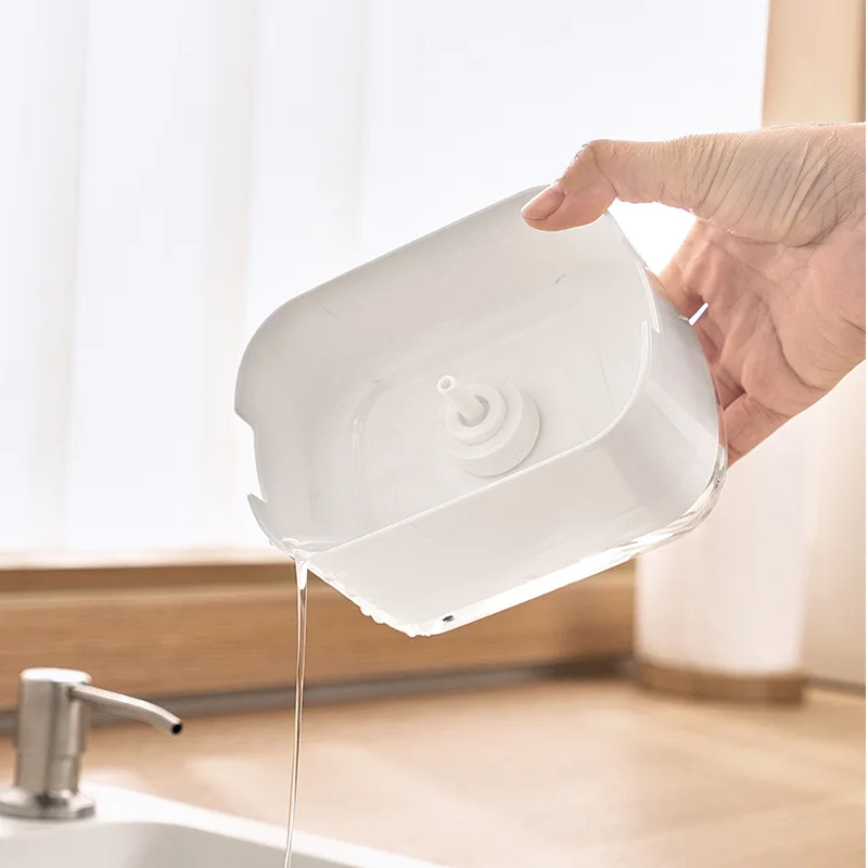 Soap Dispenser With Sponge Hol - مراجعة Soap Making Tray وسعره
