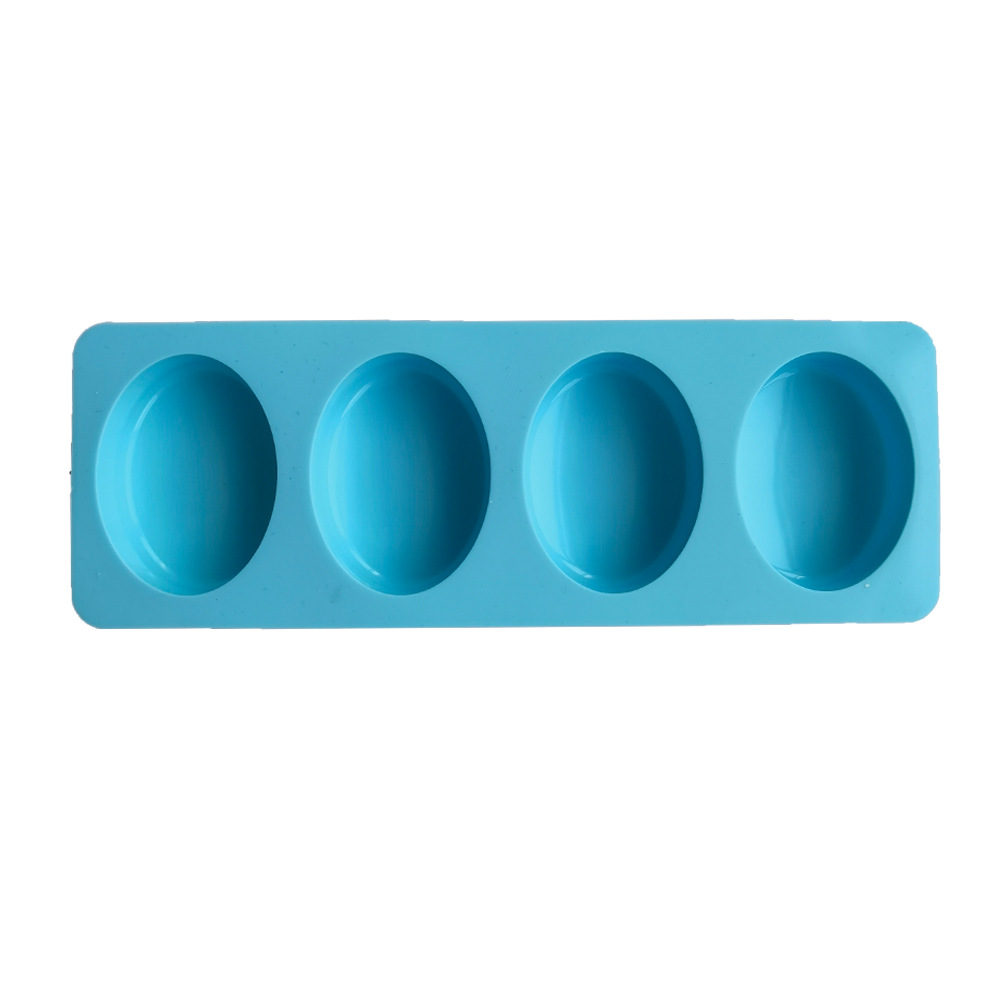 4 Cavities Oval Handmade Soap  - مراجعة Soap Making Diy Kit وسعره