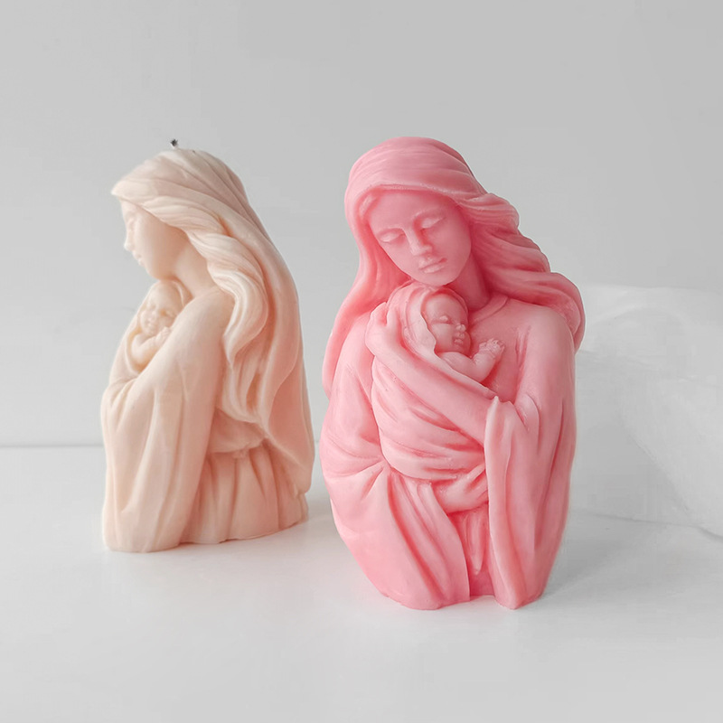Madonna Hold Baby Silicone Can - مراجعة Soap Making Diy Kit وسعره