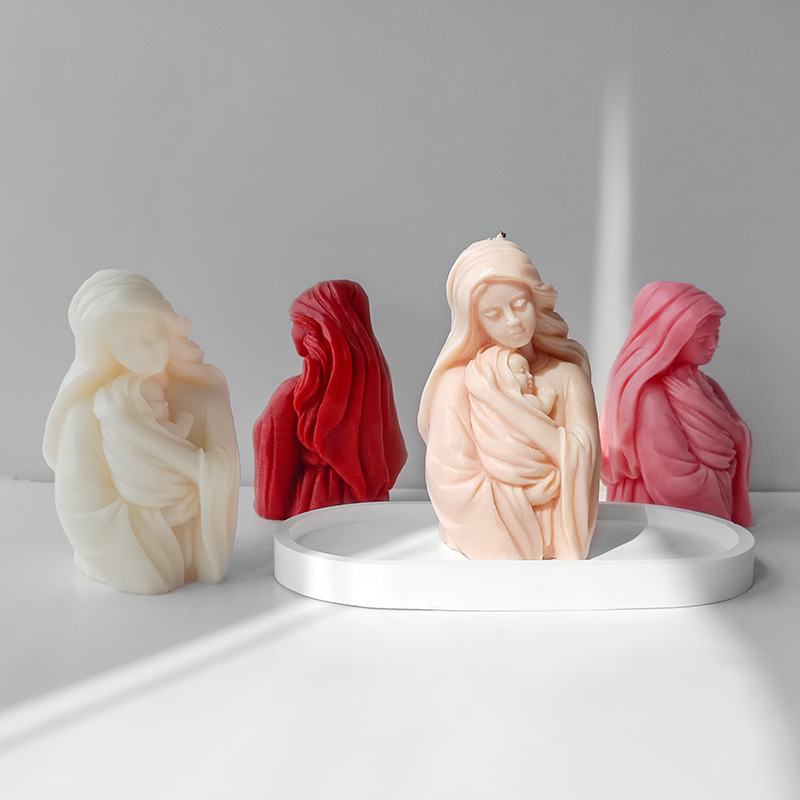 Madonna Hold Baby Silicone Can - مراجعة Soap Making Diy Kit وسعره