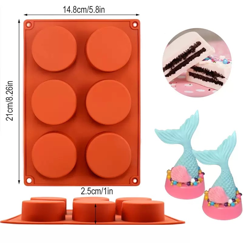 Round Silicone Soap Mold DIY H - مراجعة Soap Making Ideas وسعره