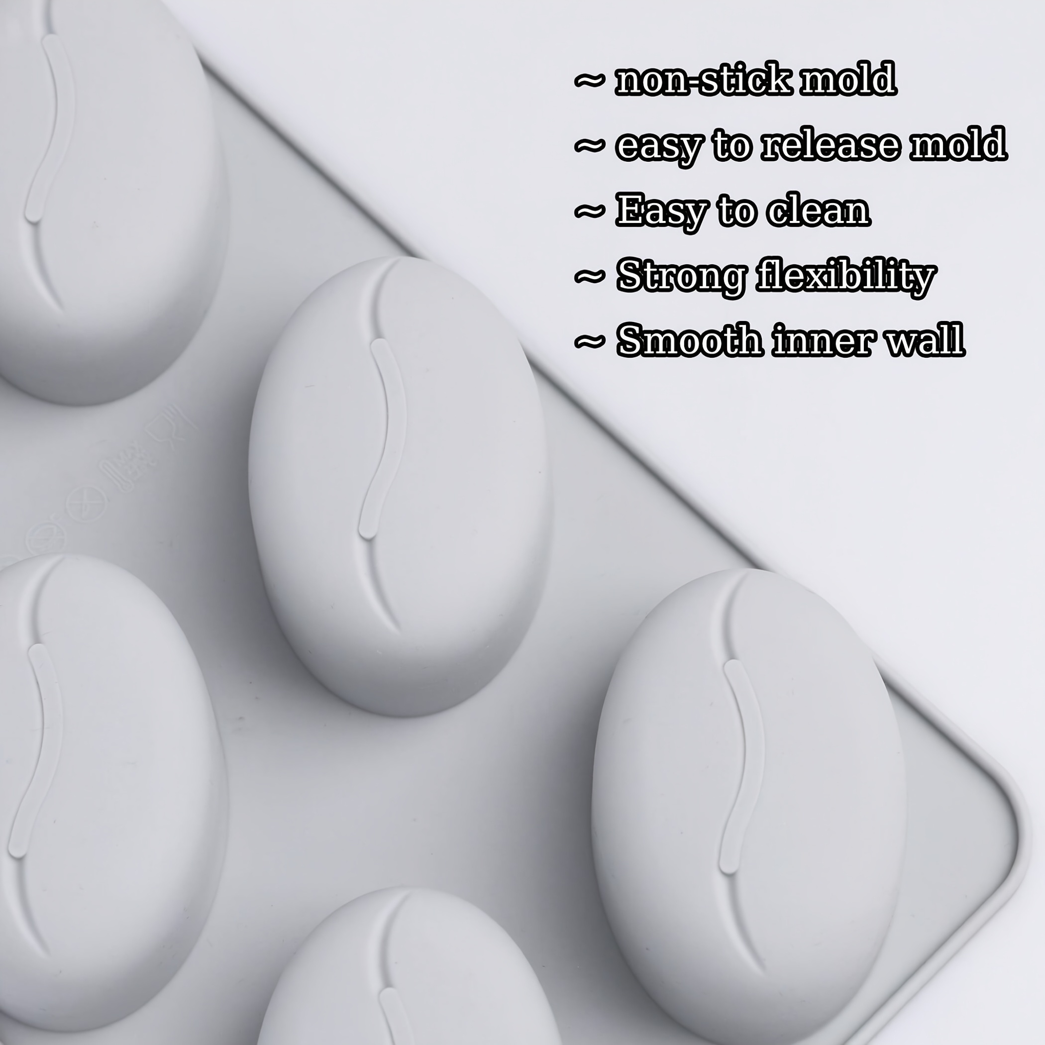 Silicone Mold for Coffee Beans - مراجعة Soap Making Ideas وسعره
